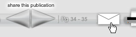 The share publication button is found between the page numbers and the printer icon.